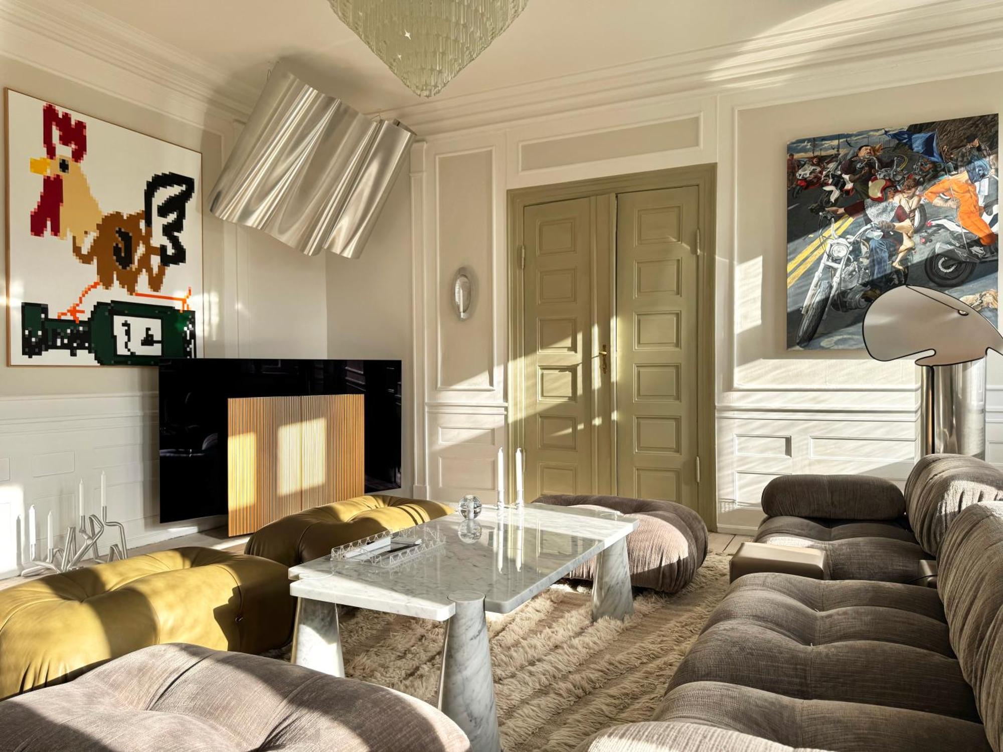 Luxury 'kings Garden View' 260m2 Prime Located Flat Копенгаген